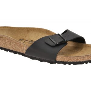 Birkenstock 40793 BS Madrid Damen Pantoletten Schwarz mit anatomischem Fu?bett