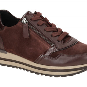 Gabor 76.528.38 TURIN Merlot Kombi Bequeme Schn?r-Halbschuhe