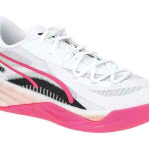 Puma All Pro Nitro Damenschuhe 309689-01 Wei?/Pink - Basketballschuhe