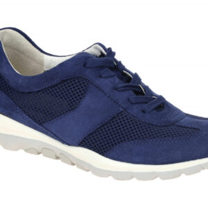 Gabor 86.966.36 ROLLINGSOFT Damen Halbschuhe Sneakers blau oceano bequem & fl...