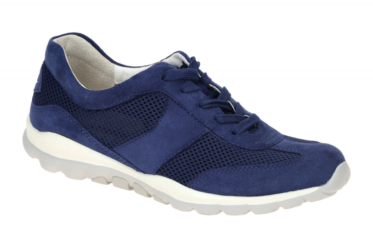 Gabor 86.966.36 ROLLINGSOFT Damen Halbschuhe Sneakers blau oceano bequem & fl... 1 Gabor 86.966.36 ROLLINGSOFT Damen Halbschuhe Sneakers blau oceano bequem & fl...