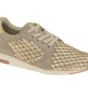 Paul Green 4253-247 PG Beige Ora Sabbia Sneaker Echtleder Gummisohle - Damens...