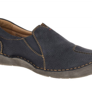 Josef Seibel Damenschuhe FERGEY 49 Ocean Blau Nubuck Slipper G-Weite