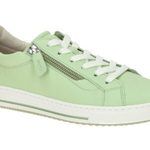 Gabor 86.518.33 FLORENZ Damenschuhe Halbschuhe Sneaker Echtleder Gr?n Pistazie