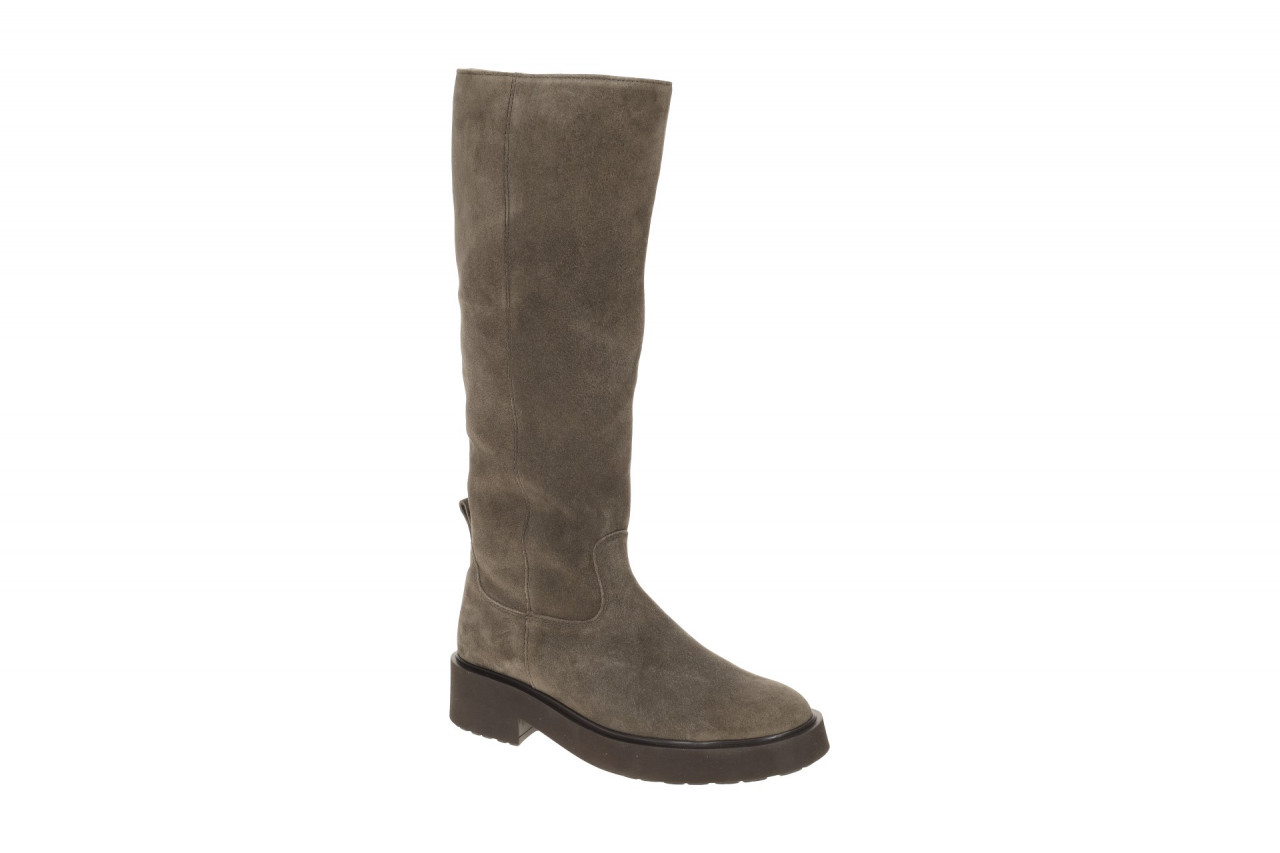 Gabor Damenstiefel 71.788.18 Grau mohair Langschaftstiefel mit Blockabsatz 1 Gabor Damenstiefel 71.788.18 Grau mohair Langschaftstiefel mit Blockabsatz