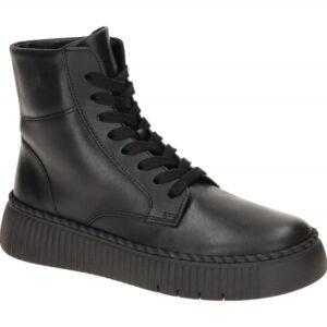 Gabor 73.541.27 Damen Stiefeletten Schwarz - bequeme Kn?chelhoch Wedge-Stiefel