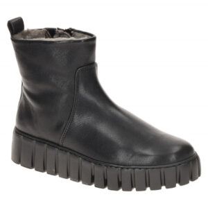 Gabor 76.780 Schwarz Damen Winterstiefeletten Lammfellfutter flexibel