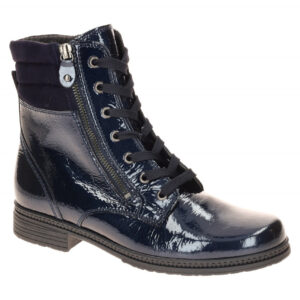 Gabor 74.672 Damen Stiefeletten dark-blue elegante Kn?chelhoch Absatz 2cm