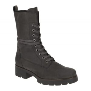 Gabor 31.712.18 Damen Stiefeletten grau pepper, BEST FITTING, Echtleder Nubuck