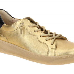 Gabor 63.342 - Best Fitting Slipper gold/schwarz - Echtleder-Fu?bett, Gummiso...