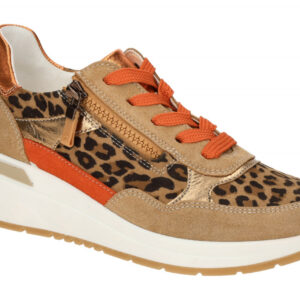 ara 12-57702 10 GARDA Damen Schn?r-Halbschuhe braun Leo gold orange - bequem ...