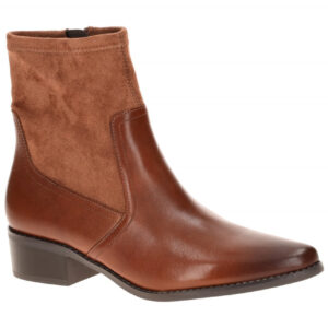 CAPRICE 25312 Damen Stiefeletten braun cognac elegante Ankle Boots
