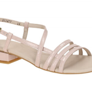 Paul Green Damen Sandalette 7621-179 rose princess Leder Riemchen Sandalen