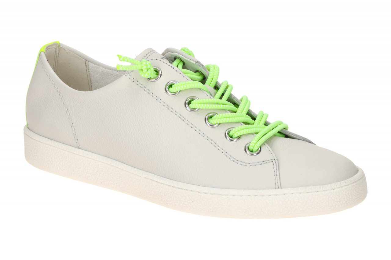 Paul Green Damen Sneaker 5452-02 Grau Milk/Yellow Super Soft Fu?bett Gummisohle 1 Paul Green Damen Sneaker 5452-02 Grau Milk/Yellow Super Soft Fu?bett Gummisohle