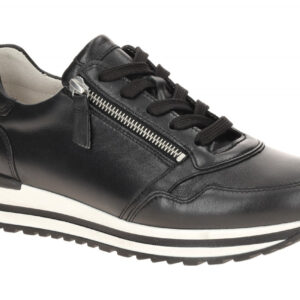 Gabor 46.528 - TURIN - Bequeme Plateau Sneaker Schwarz