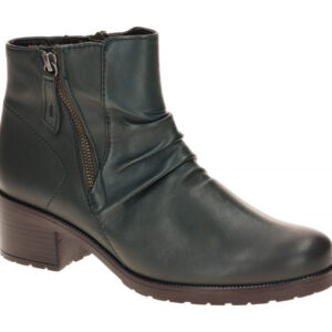 Gabor 72.811 Damen Stiefeletten in Gr?n bosco - Echtleder, Gummisohle, Blocka...