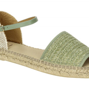 Geox Damen Sandale D55V0B LAMPEDUSA B in Mint/Lt Taupe - Atmungsaktiv, Wasser...