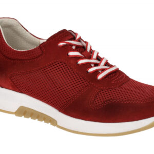 Gabor 66.946.58 ROLLINGSOFT Rot Damenschuhe Sneaker bequem Textil/Mesh Leders...