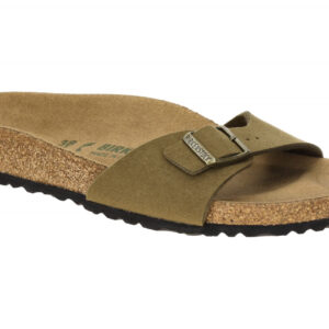 Birkenstock 1027974 Madrid BS Pantoletten pine Green Vegan EVA Sole
