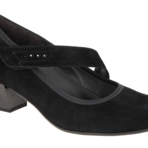 Gabor 76.149.47 Schwarz Pumps mit Klettverschluss - Comfort und Stil in einem...