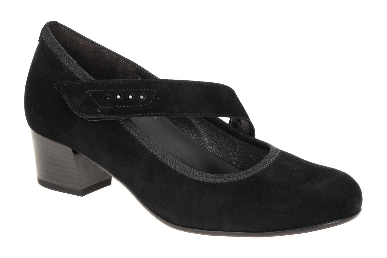 Gabor 76.149.47 Schwarz Pumps mit Klettverschluss - Comfort und Stil in einem... 1 Gabor 76.149.47 Schwarz Pumps mit Klettverschluss - Comfort und Stil in einem...
