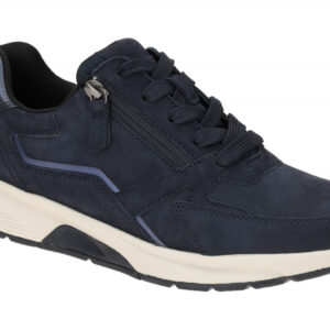 Gabor 76.878.46 ROLLINGSOFT Damenschuhe Sneaker blau blue Synthetik Fu?bett