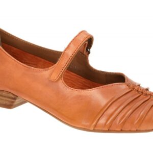 Everybody 30508H2296 GL610 GALEGA Damenschuhe Riemchen Pumps orange Echtleder...