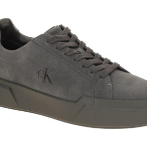 Calvin Klein Damen Chunky Cupsole Lace Up Sneaker YW01949 PAR Grau - beluga