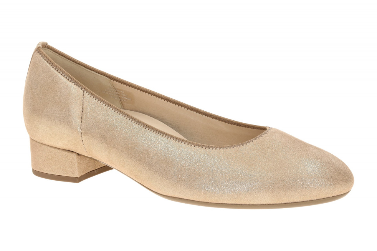 Gabor 3001.01.006 Damen Pumps Beige Sand Glitzer Absatz 3cm Echtleder 1 Gabor 3001.01.006 Damen Pumps Beige Sand Glitzer Absatz 3cm Echtleder
