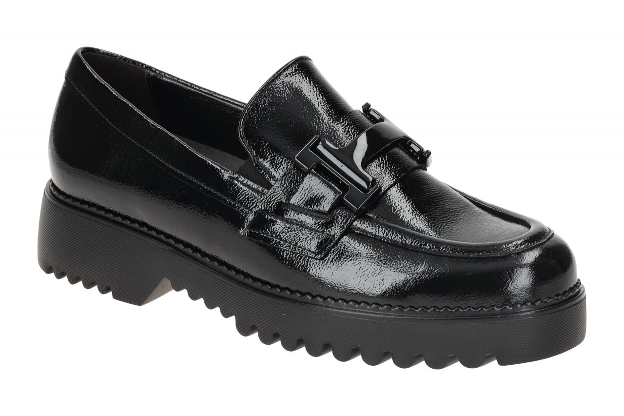 "Gabor 72.452.97 FLORENZ Damen Slipper Halbschuhe Schwarz Lack Mokassin Stil" 1 "Gabor 72.452.97 FLORENZ Damen Slipper Halbschuhe Schwarz Lack Mokassin Stil"