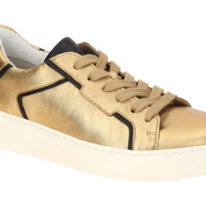 Gabor 63.210 Damen Sport-Halbschuhe gold/schwarz Best Fitting flexibel