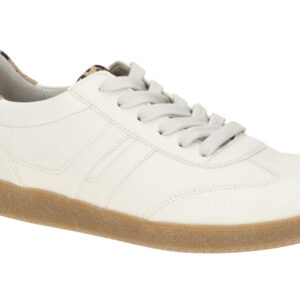 Gabor 83.300.21 Classic Sneaker Halbschuhe wei? latte/natur Echtleder Wechsel...