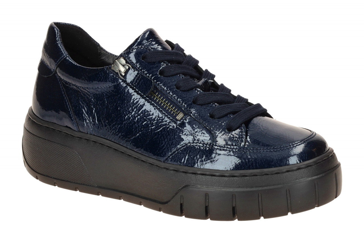 Gabor 73.220.96 Modell Best Fitting, Dunkelblau Echtleder Plateau Sneaker 1 Gabor 73.220.96 Modell Best Fitting, Dunkelblau Echtleder Plateau Sneaker