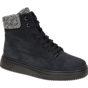 Gabor Damen Stiefeletten 76.795.46 Nightblue/Grey Bequeme Mid-Sneakers