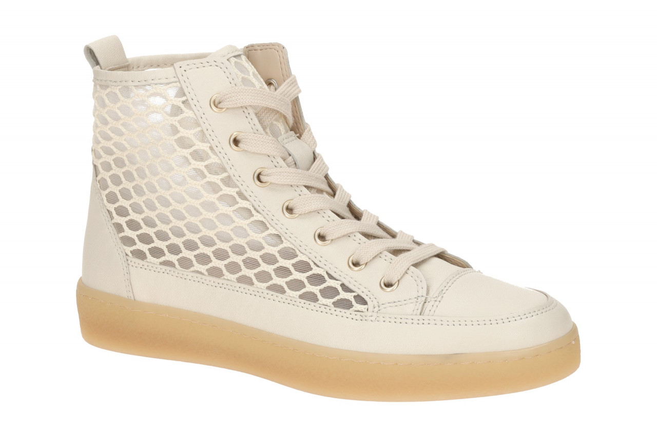 Gabor 83.141 - Beige Panna Mid Cut Sneaker mit Komfort Fu?bett 1 Gabor 83.141 - Beige Panna Mid Cut Sneaker mit Komfort Fu?bett