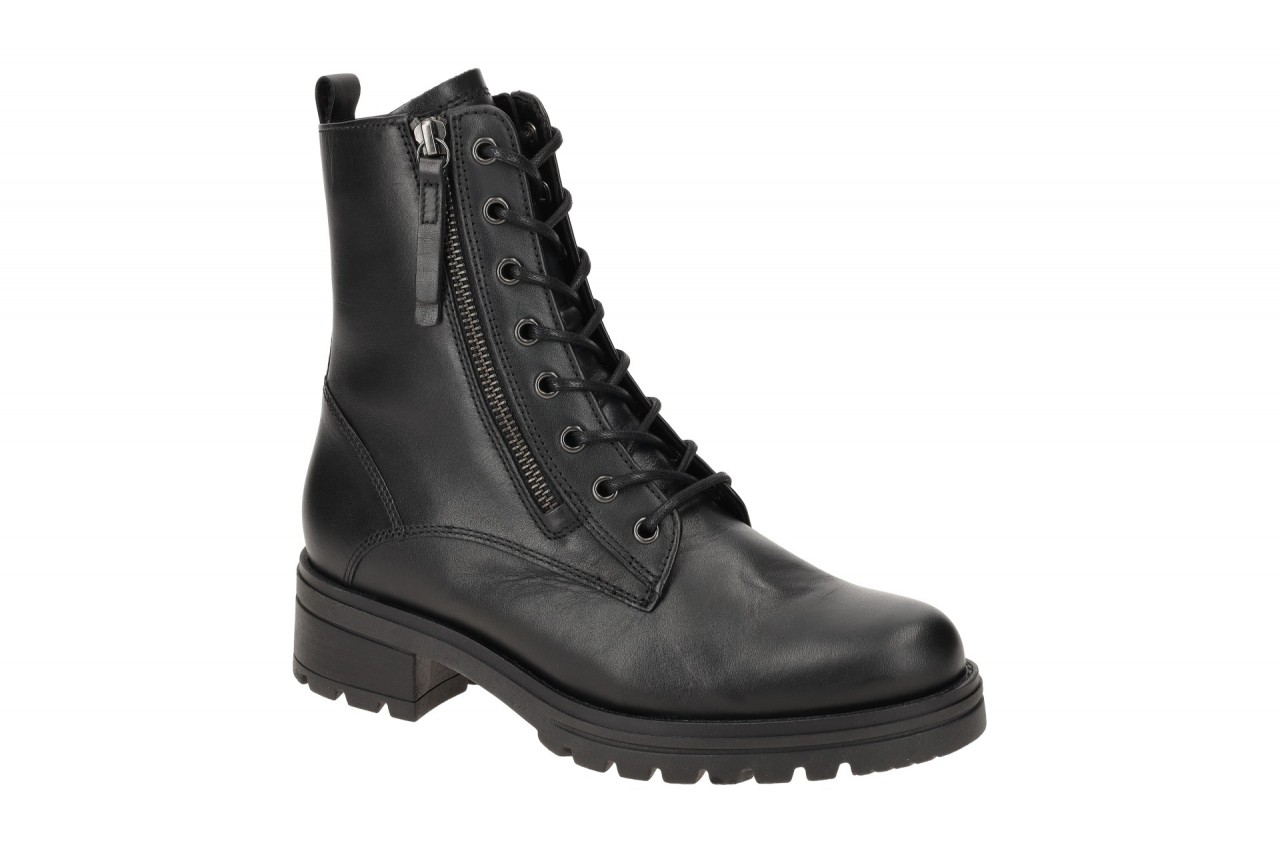 Gabor 32.785.87 KRETA Damen Stiefeletten Schwarz - schwarz, Echtleder, Gummis... 1 Gabor 32.785.87 KRETA Damen Stiefeletten Schwarz - schwarz, Echtleder, Gummis...
