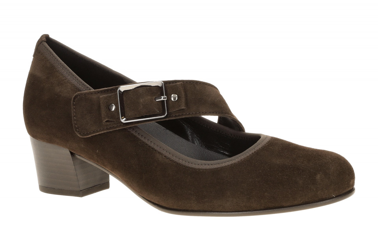 Gabor 3013.01.003 Damen Pumps mocca Braun Klettverschluss Extra Weit 1 Gabor 3013.01.003 Damen Pumps mocca Braun Klettverschluss Extra Weit