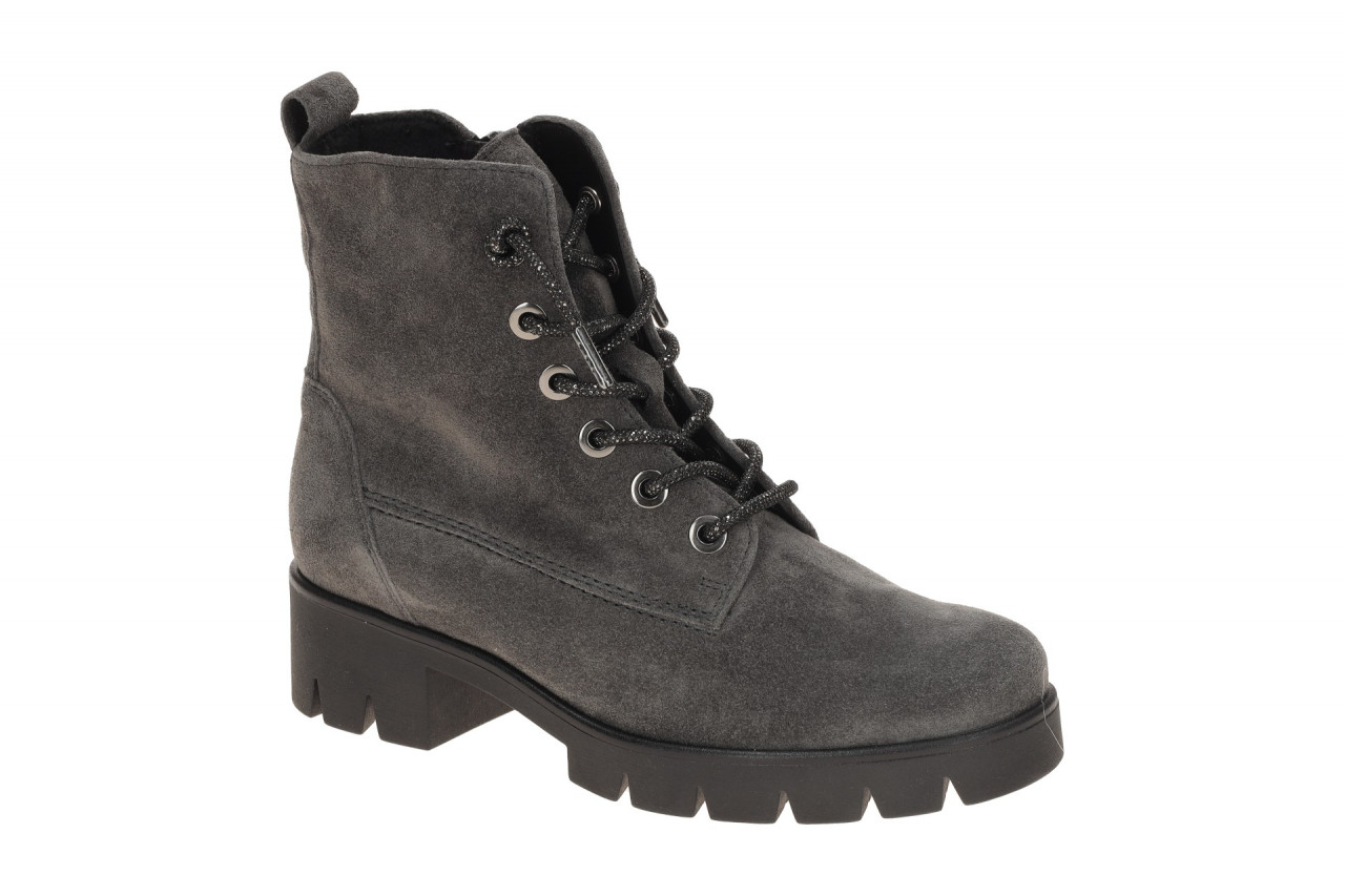 Gabor 71.711.39 Damen Stiefeletten dark-grey Velourleder Komfort Fu?bett 1 Gabor 71.711.39 Damen Stiefeletten dark-grey Velourleder Komfort Fu?bett
