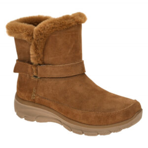 Skechers 168051 CSNT Damen Stiefeletten chestnut, wasserabweisendes Echtleder