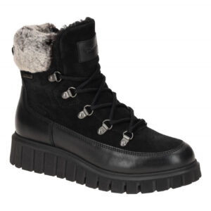 Tamaris 1-26267-43 001 Damen Winterstiefeletten schwarz wasserabweisend warmf...