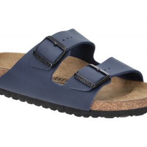 Birkenstock 51753 BS Arizona Damen Pantoletten blau Birko-Flor EVA-Sohle