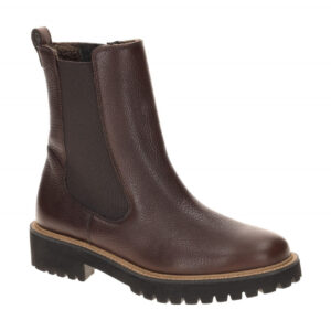 Paul Green Stiefeletten 8270-04 PG 8270 Braun Choco Damen Absatz 1,8cm Kn?che...