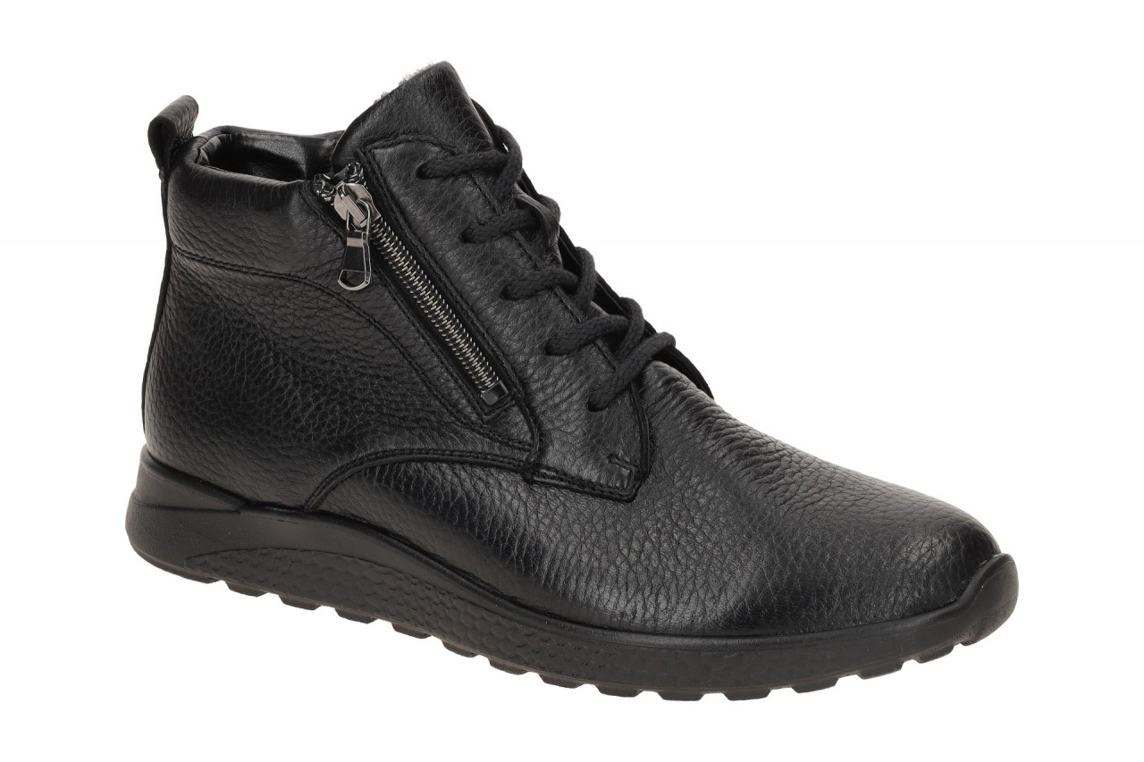 Waldl?ufer 778807 Damen Stiefeletten Schwarz H-ALINA Weit-Schuh Leder Filz Fu... 1 Waldl?ufer 778807 Damen Stiefeletten Schwarz H-ALINA Weit-Schuh Leder Filz Fu...