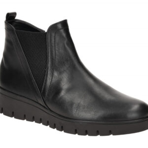 "Gabor Damen Stiefeletten 72.061.57 Schwarz - bequeme Chelsea Stiefel mit Kei...