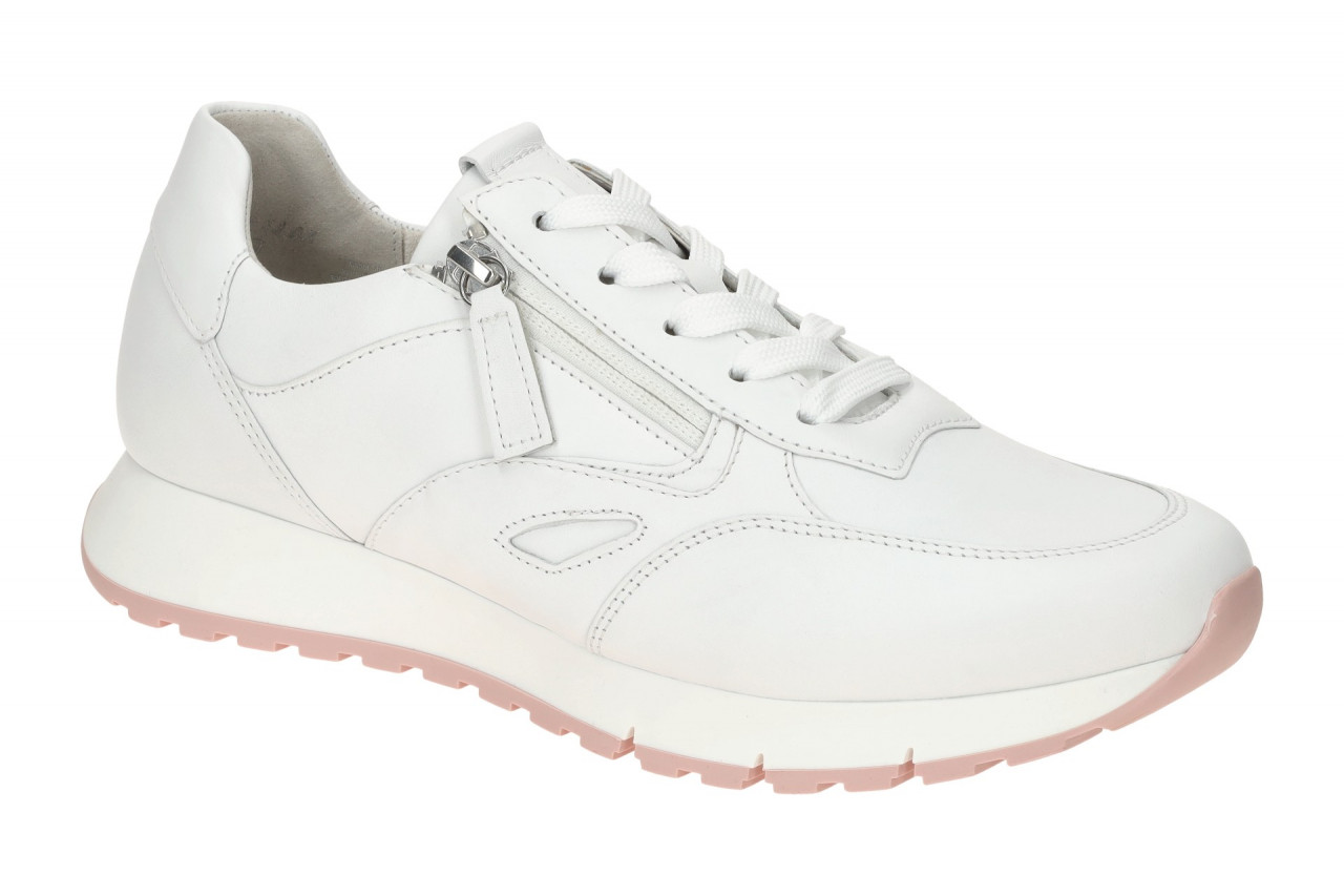 Gabor 62.488 FLORENZ Damen Sneaker wei? (S.rose) Leder OptiFit Gummi normal G... 1 Gabor 62.488 FLORENZ Damen Sneaker wei? (S.rose) Leder OptiFit Gummi normal G...