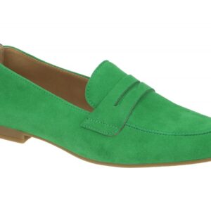Gabor 65.213.39 Damen Slipper Halbschuhe Gr?n Echtleder Fu?bett Normal Weite