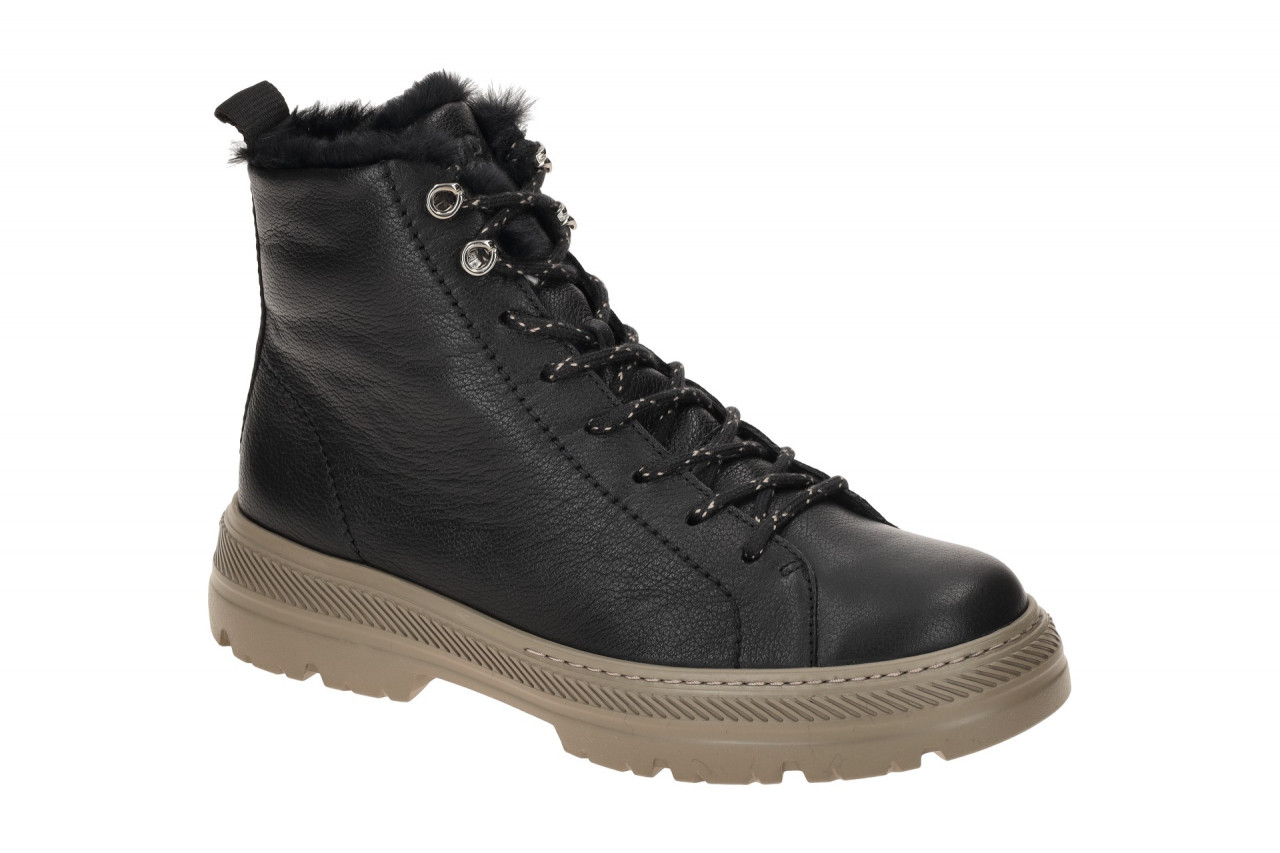 Paul Green Damen Stiefeletten Winterstiefel 5287-010 black Glattleder warm ge... 1 Paul Green Damen Stiefeletten Winterstiefel 5287-010 black Glattleder warm ge...