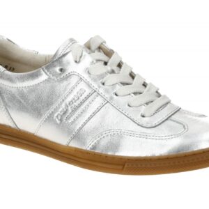 Paul Green Damen Sneaker 5350-05x Silber Alu Glattleder Frottee-Futter Super ...