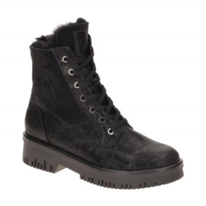Waldl?ufer 934805 Damen Winterstiefelette Schwarz - schwarz, H-ALEA, Echtlede...