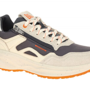 Waldl?ufer 985001 H-MAX Herren Sneakers Beige/Blau/Orange - Extra Weit